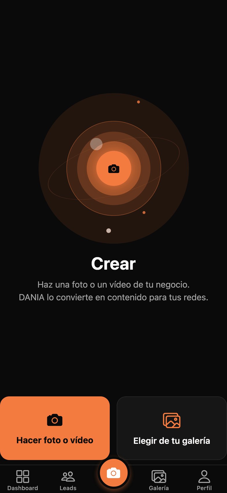 Subir fotos y vídeos